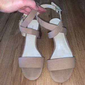 Nine West Nude Heels